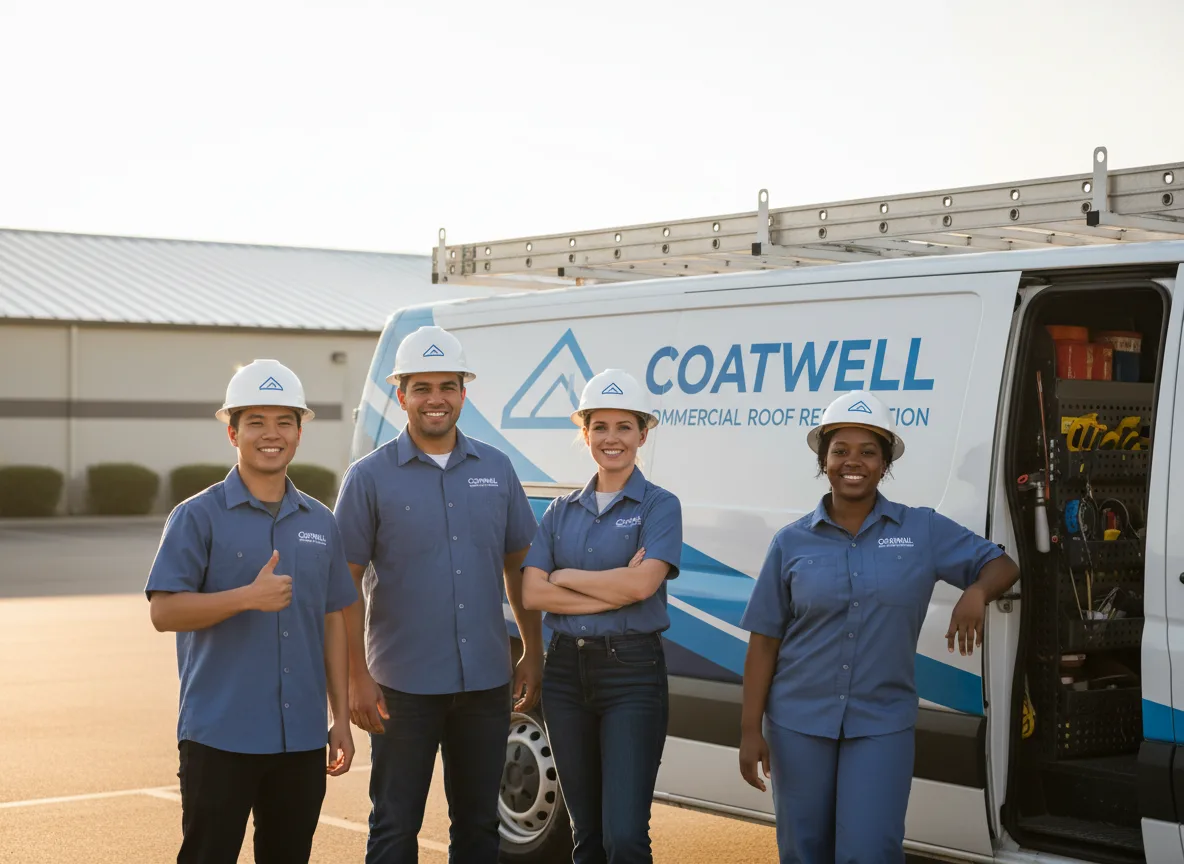Commercial roof coating company in Brookhaven, GA